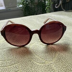 Fossil Brown and Tan Sunglasses